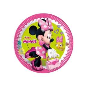 Talerz papierowy Disney Junior Minnie Mouse, 8 sztuk - Talerz jednorazowy