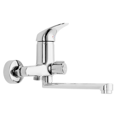 FERRO ONE - Fali kád-/mosdótöltő csaptelep króm fürdőszoba csaptelep