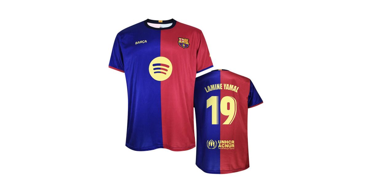 FC Barcelona 24-25 prémium hazai szurkolói mez, replika - Lamine Yamal