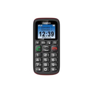 Maxcom MM428 L (Type-C) DS Mobiltelefon mit extra großen Tasten, SOS-Taste, schwarz (ohne Ladegerät) - Maxcom