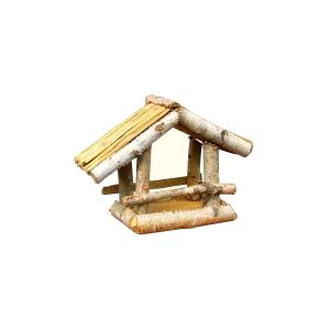 Madáretető, nyírfa, natúr