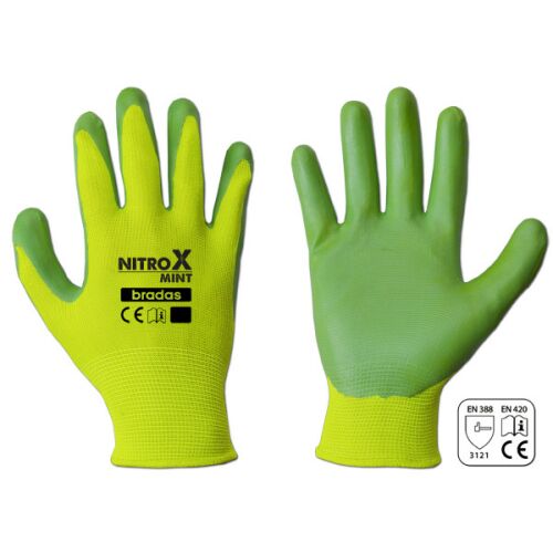 RWNM8 Kesztyű NITROX MINT nitril 8 24db/kart. 116305309 - Építkezés és felújítás