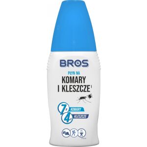 Bros szúnyog- és kullancsriasztó spray, 100 ml, hatékony védelem szúnyogok és kullancsok ellen - Bros
