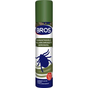 Bros Kullancsriasztó aeroszol ruhára 90ml, hatékony kullancs védelem - Bros