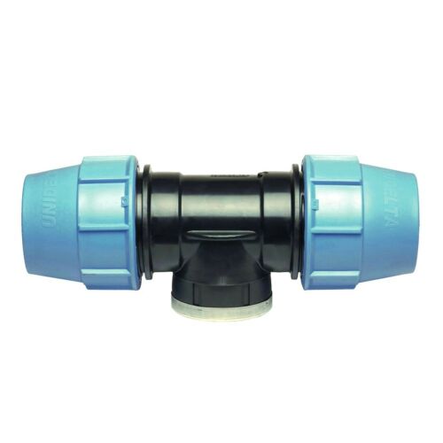 Unidelta KPE T idom belső menettel 25x1/2x25