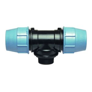 Unidelta KPE T idom külső menettel 25x1/2x25 116308692 - Unidelta