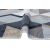 Bakero Kelim Arya 10 beige/black Szőnyeg (80x300 cm) 116311431