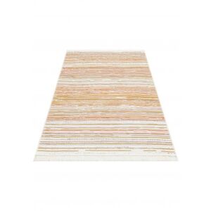 Schräge Ansicht des Bakero Kelim Arya 35 Multi-Teppichs - Teppiche