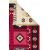 Bakero Kelim Arya 28 red Szőnyeg (80x300 cm) 178051284