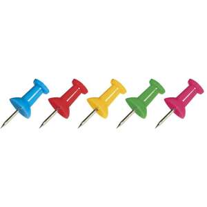 Térképtű, 10 mm, MAPED, vegyes színek - 25 db/bliszt 99753337 - Térképtű