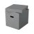 ESSELTE "Home" Grey Cube Storage Boxes - 3 pcs/pack 80903735