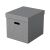ESSELTE "Home" Grey Cube Storage Boxes - 3 pcs/pack 80903735