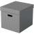Esselte Home Storage Box, Cube Shape, Grey, 3 Pack
