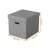 Cutie de depozitare Esselte Home, formă cub, gri, pachet de 3, dimensiuni