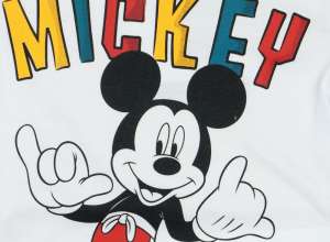 Disney fiú ruha 2 részes kombidressz/short Szett - Mickey - 86-os méret 30391772 Ruha együttesek, szettek gyerekeknek - Sárga