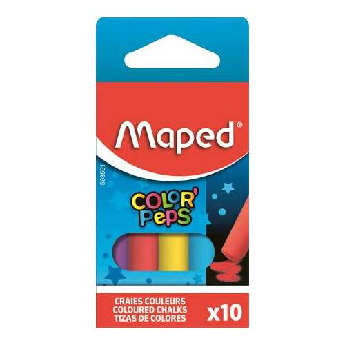 MAPED Color'Peps Farbkrieden, 10er Pack