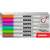 Set markera za bijelu ploču Kores K-Marker, 6 različitih boja, zakošeni vrh 1-3 mm