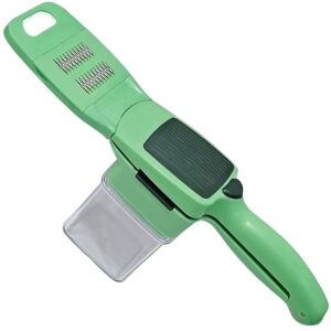 Többfunkciós 8 az 1-ben reszelő, S DEPOT®, gyümölcsökhöz és zöldségekhez, tartós, 12 tartozékkal