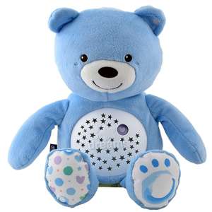 Chicco Baby Bear plüss Projektor - Maci #kék 30329799 Chicco Éjjeli fények, projektorok