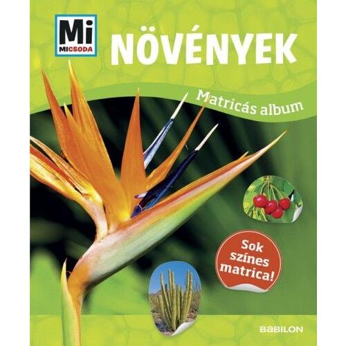 Mi Micsoda Növények matricás atlasz gyerekeknek 