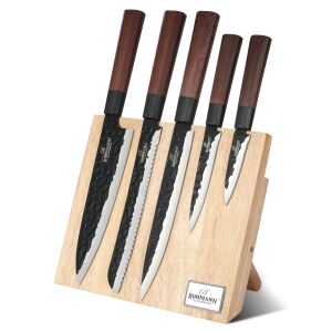 BOHMANN BH-5276 , 5 részes késkészlet mágneses állvánnyal