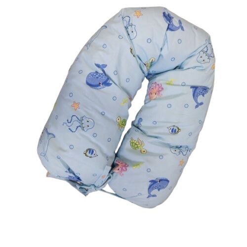 Szoptatós párna univerzális 140-es kék tengeri mintás 116889869