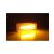 Amio LED boczne światło pozycyjne, bursztynowy, 124x49 mm