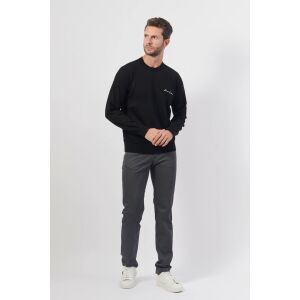 Armani Exchange Herrenpullover schwarz mit Logo - Herrenbekleidung