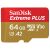 Memóriakártya, 64 GB, MicroSDXC - SanDisk Extreme Plus (SDSQXBU-064G-GN6MA) - piros 116944785