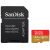 Memóriakártya, 64 GB, MicroSDXC - SanDisk Extreme Plus (SDSQXBU-064G-GN6MA) - piros 116944785