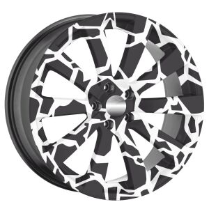 Sada 4 vonkajších tlačených fólií s EcoSolventom, samolepiace, na dekoráciu automobilových diskov, priemer 60 cm, model FJT-18