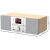 Internet radio GoGEN IR 267 BTDAB, 2x10W, DAB+/FM, CD, LCD, Bluetooth, Spotify Connect, argintiu/maro 116949327