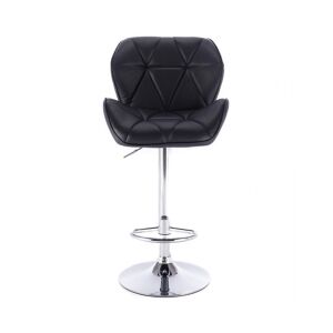 Elegantná barová stolička - 1 ks - Čierna