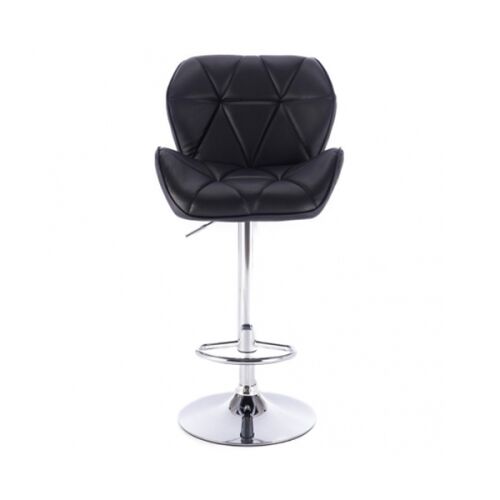 Elegantná barová stolička - 1 ks - Čierna 116950404