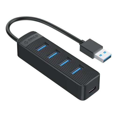 Orico TWU3 fekete USB hub 4 USB-A 3.0 porttal