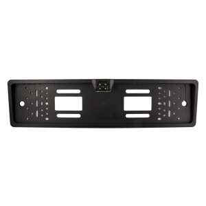 Black license plate frame with built-in camera, rear view camera for car - Backup Camera