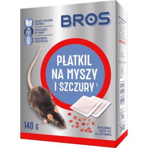 Bros rágcsálóírtó granulátum 140g 29ppm 117188559 - Kártevőirtó
