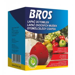 Bros gyümölcslégy csapda vonzóanyaggal, akár 1 hónapig hatékony, rovarölő szer nélkül, természetes aromákkal vonzza a gyümölcslegyeket - Rovarcsapda