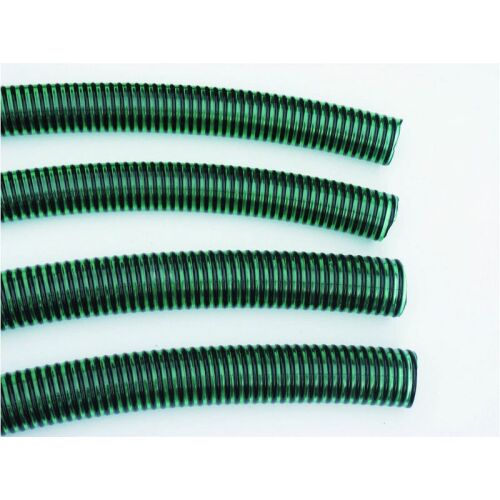 Zöld erősített spirál tömlő, 1/2 hüvelyk (13mm), 25 méteres tekercsben