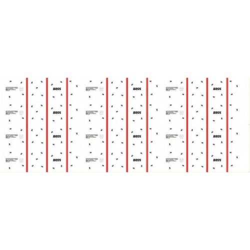 Bros légyfogó lap, 10 x 32 cm, 100 db/csomag