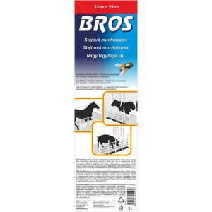 Bros légyfogó lap, 32x55cm, istállókba, istállókba és más területekre, ahol a rovarok problémát jelentenek - Rovarcsapda