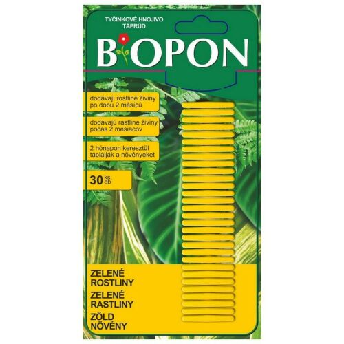 Biopon táprúd zöld növényekhez, 30 db-os csomag - Biopon