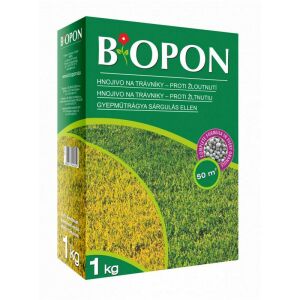 Biopon gyep sárgulás elleni növénytáp 1 kg 117189846 - Biopon