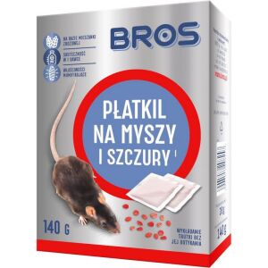 Bros rágcsálóírtó granulátum 140g 29ppm 117189864 - Kártevőirtó