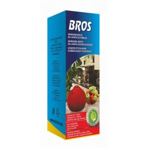 Bros gyümölcslégy csapda utántöltő, 10 db/karton, vonzza és elkapja a gyümölcslegyeket, beltéri és kültéri használatra - Rovarcsapda