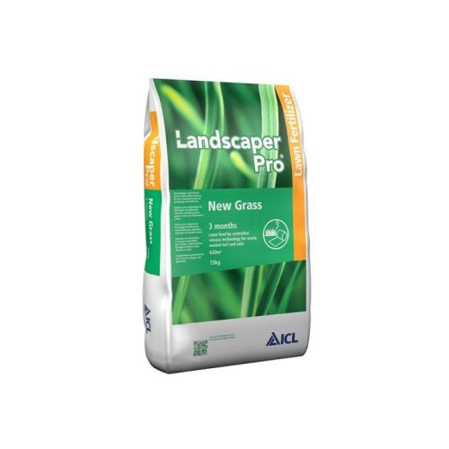 Landscaper Pro New Grass 15kg gyeptrágya új gyephez, 3 hónapos lassú felszabadulással - Műtrágya