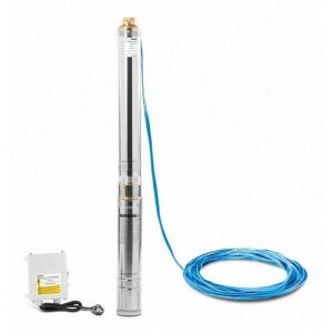 Leo 3XRm 1.8/15-0,37 csőkút szivattyú, rozsdamentes acél, 370W, 220-240V, 20m kábel - Öntözés