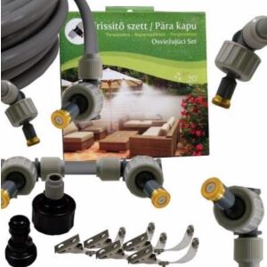 Teraszhűtés, párakapu szett 7,5m