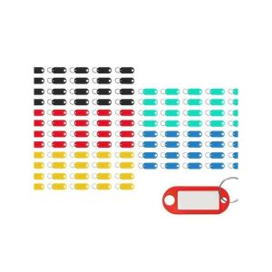 Kulcstartó címke csomag 100 db - Ideális szervezéshez és azonosításhoz 117301002 - Kulcscímke