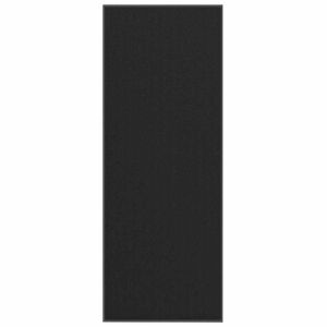 vidaXL lábtörlő fekete 115x300 cm